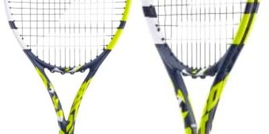 Babolat Boost Aero Tennis Racquet (Yellow, Syn Gut)
