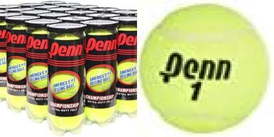 Championship Tennis Balls: 72 Extra-Duty Felt, Pressurized
