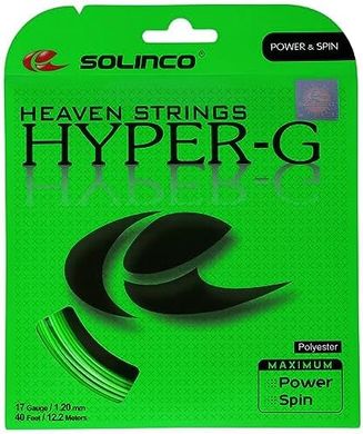 Soilnco Hyper-G High Spin Poly Tennis String (40ft, All Gauges)
