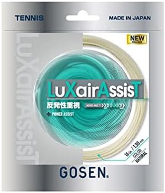 GOSEN LuXair Assist: Durable, Natural-Feeling Multifilament Tennis String
