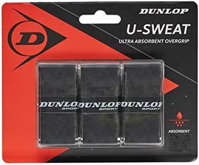 Dunlop Black Overgrips (3-Pack)
