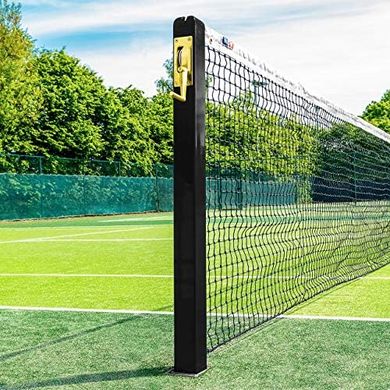 Vermont Square Tennis Posts: ITF Regulation, 76mm Steel, Flip Top Options
