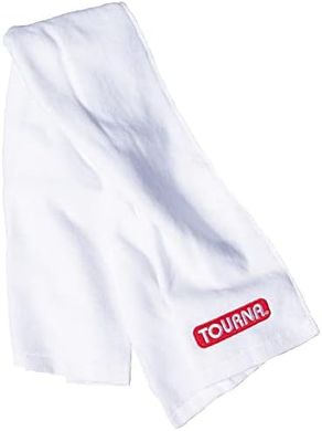 Tourna Sport White Towel: One Size Fits All
