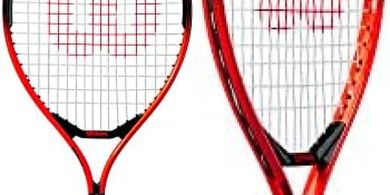 Wilson Pro Staff Junior Tennis Rackets (Black/Red)
