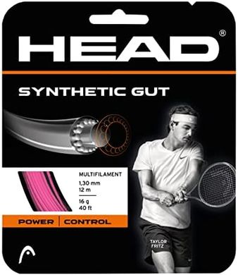 Pink HEAD Synthetic Gut Tennis String (16g, 40ft)
