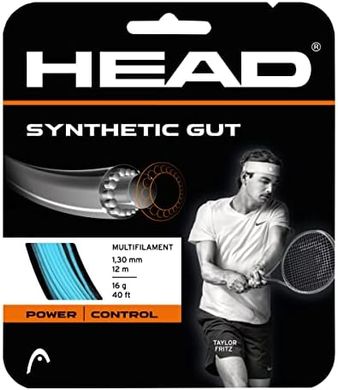 HEAD Synthetic Gut Tennis String: Blue, 16 Gauge (40ft)
