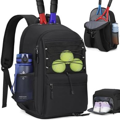 IGOLUMON Tennis Backpack: Holds 2 Rackets, Insulated & Ventilated
