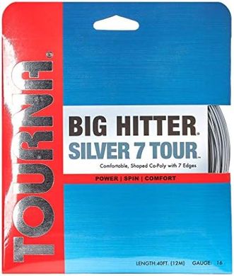 Tourna Big Hitter Silver 7 Poly Tennis String
