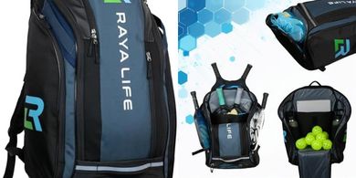 Pro Elite Pickleball Backpack: Waterproof, Multi-Paddle, Ventilated
