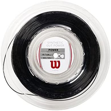 Wilson Synthetic Gut Power Tennis String: 16/17 Gauge (200m Reel)
