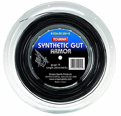 Tourna Armor 16G Black Synthetic Gut String Reel
