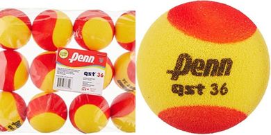 Penn QST36 Youth Foam Red Tennis Balls for Beginners
