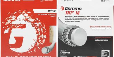 GAMMA TNT2 Tennis Strings: Exceptional Playability, Comfort, Control.
