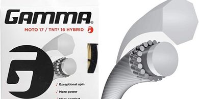 GAMMA TNT Hybrid 17/16g Tennis String
