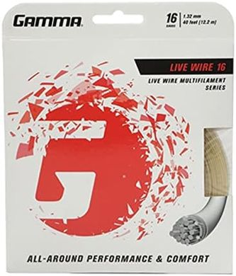 Gamma Live Wire Tennis String Multipacks (2-8 packs)
