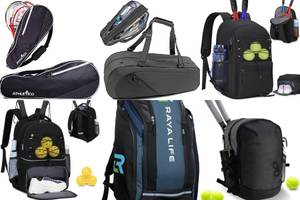 5 Top-Rated Tennis Bags with Mesh Panels